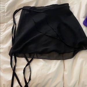 theatricals ballet wrap skirt